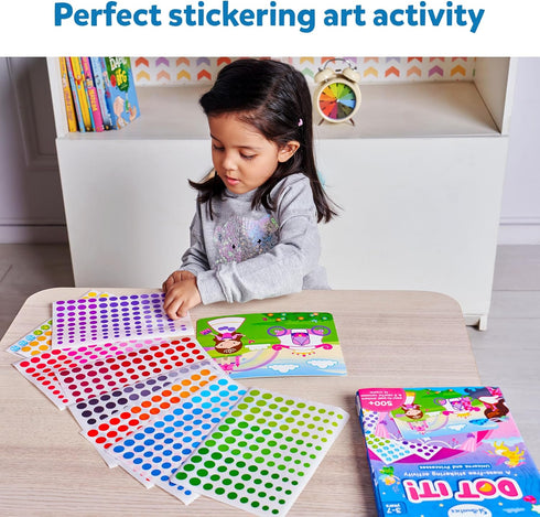 Skillmatics Art Activity - Dot It Unicorns & Princesses, No Mess Sticker Art for Kids, Craft Kits, DIY Activity, Gifts for Boys & Girls Ages 3, 4,...