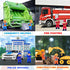 PlenPLAY 8 Piece Community Helpers Toys - People Figures for Kids: City Edition - Firefighters, Police Officers, Construction Workers, Community H...