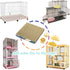 Cat Scratching Post for Cage, Cage Wall Mounted Cat Scratcher, Cardboard Scratcher, SCRC-20X20...