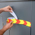 Max Brite Reflective Tape, 30 Feet x 2 Inch Honeycomb Reflector Tape, Safety Reflective Tape for Trailers, Trucks, Equipment, Yellow and Red Refle...