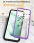 for Samsung Galaxy S22-Plus Case: ShockProof Durable S22+ Cell Phone Cover with Built-in Kickstand | TPU Bumper Textured | Full-Body Protective Ru...