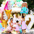 KatchOn, Giant Ice Cream Balloons - 39 Inch, Pack of 3 | Ice Cream Party Decorations | Popsicle Balloons for Summer Party decorations | Popsicle P...