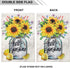 Garden Flag Sunflowers Summer Outdoor Yard Flags for Garden Decor Double Sided 12.5X18 Inch (04-sunflower)...