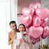 KatchOn, Light Pink Heart Balloons -18 Inch, Pack of 10 | Heart Shaped Balloons | Pink Heart Balloons, Valentines Day Decorations | Valentines Day...