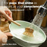 Jungle Culture 4 Piece Bamboo Dish Brush Set for Washing Up • Long Lasting Wooden Dish Brush with 3 Replacement Heads & Loofah Sponge Scourer • Ec...