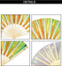 Liquid Shockwave Fluid Iridescent Fan Festival Hand Fan, Rave Gear, Exclusive...