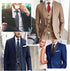 4 pc 3-in-1 Pre-tied Shirt Ties for Men - Black Solid Uniform with Zipper - Formal Adjustable Neck Strap Necktie...