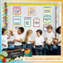90 Pcs Science Fair Board Supplies 60 Trim Scalloped Bulletin Board Borders 24 Presentation Board Subtitles 6 Science Fair Titles for Classroom Di...