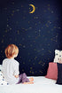 190 Gold Star Constellation Wall Decal Kids Bedroom Removable Decoration Outer Space Nursery Sticekrs Zodiac Astronomy Art Mural Decor ZB162 (Gold...