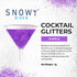 Snowy River Purple Cocktail Glitter - All Natural Edible Beverage Glitter for Cocktails, Wine, Champagne & Soda, Perfect for Parties or Dusting Ca...