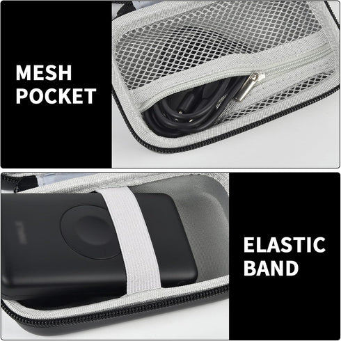 Travel Case Compatible with iWALK MAG-X Magnetic Wireless Power Bank 10000mAh, Storage Holder for Magsafe Fast Charging Portable Charger, Carrying...