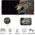 3-in-1 Large Mouse Pad Gaming Set with Stitched Edge Desk Pad Mat(31.4 x 11.8 inch) +Wrist Rest Pad +Coaster,Memory Foam Gel Wrist Rest for Desk W...