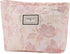 Flower Makeup Bag Travel Large Floral Cosmetic Bags for Women Cute Makeup Pouch Zipper Cosmetic Pouch for Purse Embossed Pink Aesthetic Makeup Org...