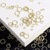 YAKA 1600Pcs 6 Different Sizes Open Jump Rings,5mm 6mm 7mm 8mm 9mm 10mm Ring Jewelry Keychain for Jewelry Making Accessories,1Pcs Jump Ring Open/C...
