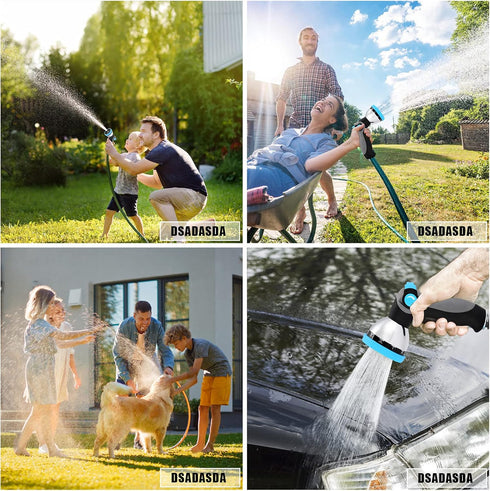 PinWheel Garden Hose Nozzles,Thumb Control Water Garden Hose Sprayer Nozzle, High Pressure Hose Nozzle, Outdoor Hose Nozzle Sprayer?9 Adjustable P...