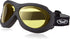 Hot Leathers Big Ben Yellow Goggles Motorcycle Biker over glasses Anti-Fog Lenses...