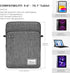 KIZUNA Tablet Sleeve Case 10 Inch Water Resistant Shoulder Messenger iPad Bag for 9.7" 10.5" 11" iPad Pro M2/10.9" iPad A14 Air 5/10.5" Surface Go...