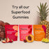 Reprise Goji Berry Superfood Gummies - All-Natural Antioxidant, Digestion, 240 mg Full-Potency, Low-Sugar, Vegan, 45 Blueberry Flavored Gummies...