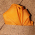 Fine Saffron 100% Silk Pocket Square Full-Sized 16"x16"...