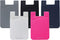 USA Merchant Redesigned Card Holder - Silicone Stick on Cell Phone Wallet with Pocket for Credit Card ID Business Card - iPhone Android & Smartpho...