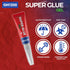 4Gx 5 Value Pack Super Glue Gel All Purpose with Anti Clog Cap. Ca Glue - Strong Adhesive Superglue, Cyanoacrylate Glue for DIY Crafts and Many Mo...