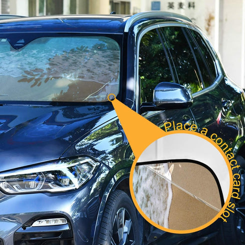 Starfish Beach Car Windshield Sun Shades Blocks UV Rays Sun Visor Protector Foldable Sun Reflector to Keep Your Vehicle Cool...