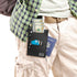 Shacke Hidden Travel Belt Wallet w/RFID Blocker (Black with Black Strap)...