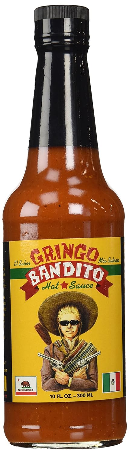Gringo Bandito, Hot Sauce, 10 oz...