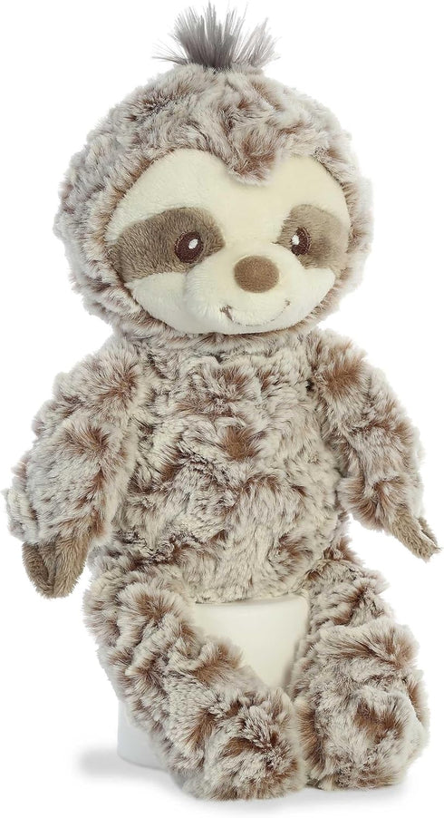 Aurora® Playful Sammie Sloth™ Baby Stuffed Animal - Soft & Cuddly Toy - Imaginative Play - Brown 10 Inches...