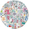 120pcs Elephant and Piggie Stickers for Kids Water Bottles Cute Kawaii Cartoon Vinyl Waterproof Decals for Teens Laptops Journal Scrapbook Compute...