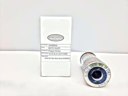 Moto-Guzzi Oil Filter 2A000633 | OEM: GU27153085, 2A000633...