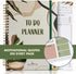 Simplified To Do List Notebook - Aesthetic Daily Planner to Easily Organize Your Tasks And Boost Productivity - Stylish Undated Planner And School...
