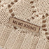 mimixiong Neutral Baby Blanket Knitted Cellular Receiving Crib Nursery Swaddling Blanket for Boys and Girls Camel 40x30 Inch...