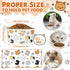 Mifoci 30 Pcs Disposable Pet Bowls Bulk 12 oz 1.5 Cup Small Dog Feeding Bowls Cat Paper Dishes Small Serving Water Food Tray for Dog Puppy Kitten ...