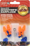 Howard Leight by Honeywell SmartFit Corded Reusable Shooting Earplugs, 2-Pairs (R-01520), Orange With Blue...