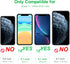 Arae Screen Protector for iPhone Xr/iPhone 11, HD Tempered Glass, Anti Scratch Work with Most Case, 6.1 inch, 3 Pack...