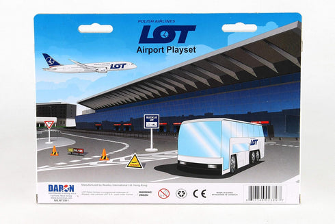 Daron LOT Polish Airport Play Set...