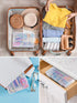 iBune 18 Grids Large Plastic Compartment Container, Bead Storage Organizer Box Case with Adjustable Removable Dividers for Jewelry Craft Tackles T...