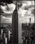 Posterizer 1 pcs-black and white city landscape of skyscrapers-Manhattan 2-Photography Art-Gift for Men Women Teens-Decor for Home & Office- unfra...