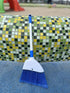 Small Broom - Indoor or Outdoor Portable Broom with Adjustable Handle, Cleaning Little Helper for Housekeeping, Office, Working Desk, and Pet Nest...