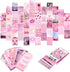 WOONKIT Pink Aesthetic Pictures, Collage Kit for Wall, Pink Room Wall Bedroom Dorm Decor, Room Decor for Teen Girls, Trendy 50pcs 4x6 inch...