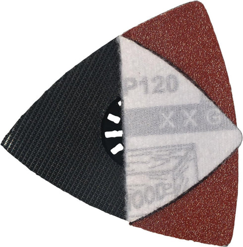 Triangular Oscillating Multi Tool Sanding Pads 3-1/8 Inch 80mm Assorted Grit 60/80/100/120/240 Grits Pack of 55 Pcs No.XG5501...