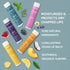Duet Lip Balm Collection, Vegan Lip Balm Set, Beeswax Free, with Avocado Oil, Organic Jojoba Oil, and Vitamin E, Natural Moisturizer for Dry, Chap...