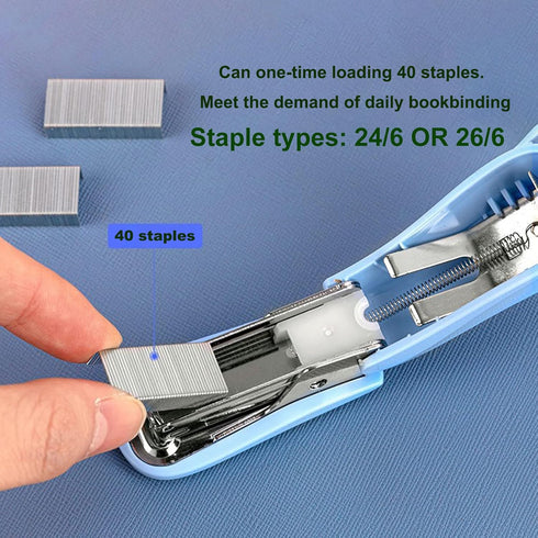 Stapler, Staples, Staple Remover, Staplers for Desk, Stapler with Staples, Mini Stapler, Staples Standard, Small Stapler, Kids Stapler, Cute Stapl...