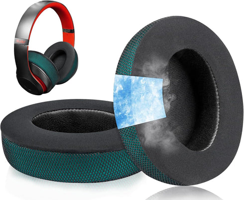SoloWIT Cooling Gel Replacement Ear Pads Cushions for Beats Studio 2 & Studio 3 Wired & Wireless Headphones, Earpads with High-Density Noise Isola...