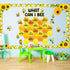 66 Pieces Bee Bulletin Board Decorations - Bee Hive Theme Cutouts Classroom Bulletin Board Decor Border Set Sunflower Cutouts for Classroom Wall B...