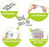 Hebayy 318 PCS Laundry Room & Linen Closet Organization Labels?No Stain Removal, Water/Oil Resistant Stickers for Home Office, Bathroom and The Be...