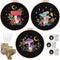 Nuberlic 3 Pack Embroidery Kit for Beginner Adults, Stamped Cross Stitch for Embroidery Starters with Mushroom Patterns Include 3 Embroidery Hoop,...