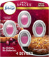 Febreze Odor Fighter Small Spaces Air Freshener Baked Cinnamon Apple, Cranberry Crumble, 4ct, 7.5ml...
