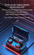 True Wireless Earbuds, 2024 Bluetooth Headphones 5.3 Earbuds, Waterproof Touch Control Ear Buds in-Ear Built-in Mic, with LED Power Display, IP7 W...